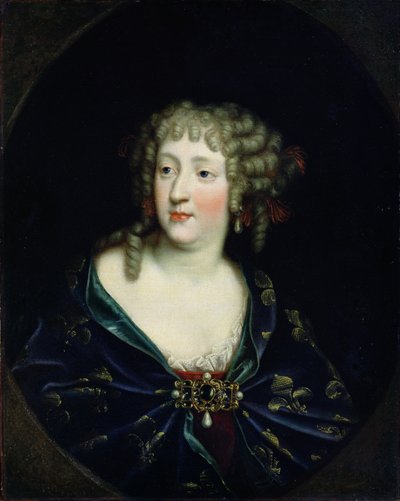 Portret van Koningin Marie-Therese van Frankrijk (1638-83) door French School